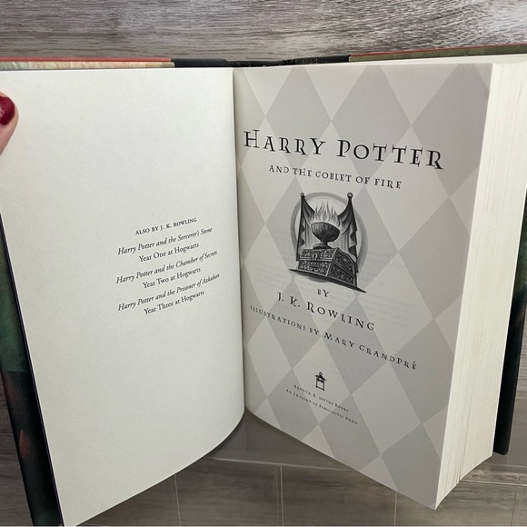 Harry Potter and the Goblet of Fire by J.K Rowling First 1st Edition HC DJ (TS) - Picture 5 of 9